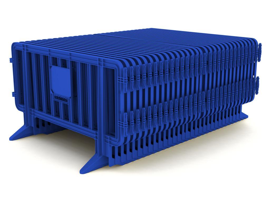 Plastic Pedestrian Barricade | LineEx #1 Plastic Barriers